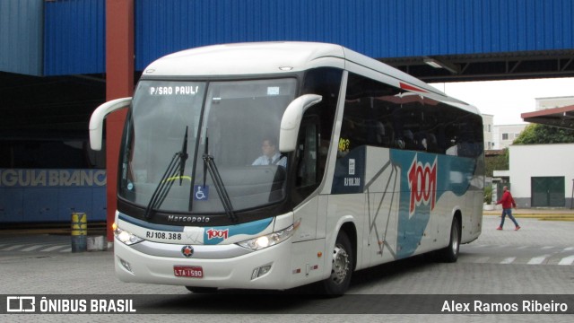 Auto Viação 1001 RJ 108.388 na cidade de Resende, Rio de Janeiro, Brasil, por Alex Ramos Ribeiro. ID da foto: 6087667.