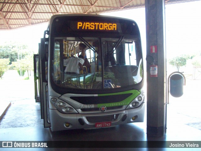 Viação Garcia 7619 na cidade de Maringá, Paraná, Brasil, por Josino Vieira. Número da foto: #6085367.