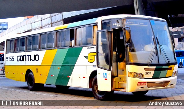 Empresa Gontijo de Transportes 3155 na cidade de Brasil, por Andrey Gustavo. ID da foto: 6085884.