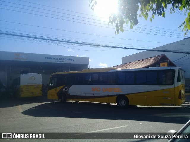 Viação São Gabriel 3160 na cidade de São Mateus, Espírito Santo, Brasil, por Giovani de Souza Pereira. ID da foto: 6085948.