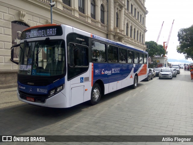 Viação Ideal B28002 na cidade de Brasil, por Atilio Flegner. ID da foto: 6086495.