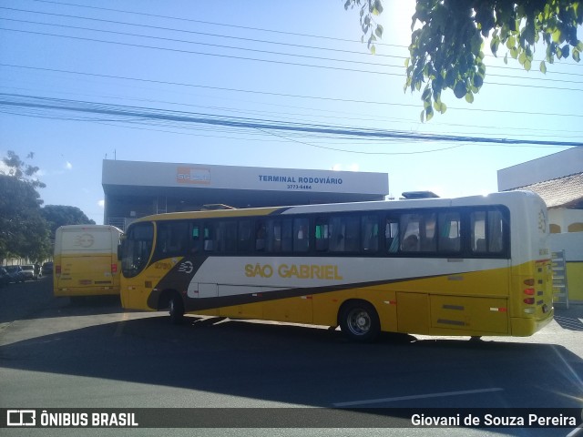 Viação São Gabriel 2760 na cidade de São Mateus, Espírito Santo, Brasil, por Giovani de Souza Pereira. Número da foto: #6085963.