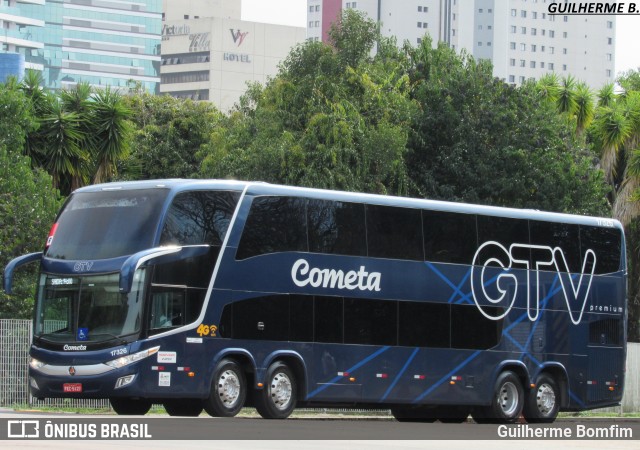 Viação Cometa 17326 na cidade de Curitiba, Paraná, Brasil, por Guilherme Bomfim. ID da foto: 6085213.