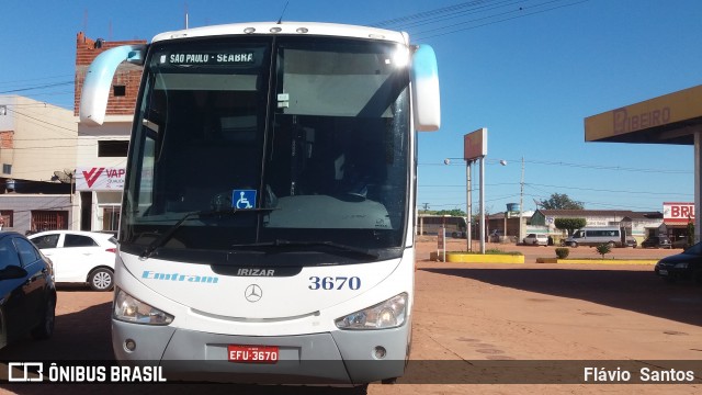 Emtram 3670 na cidade de Barra da Estiva, Bahia, Brasil, por Flávio  Santos. Número da foto: #6085747.