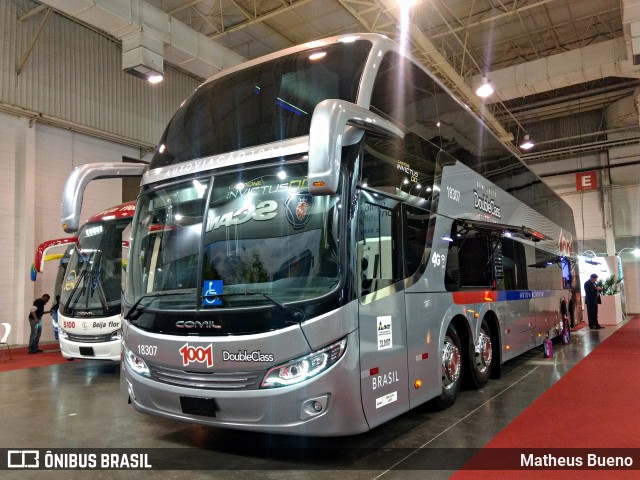 Auto Viação 1001 18307 na cidade de São Paulo, São Paulo, Brasil, por Matheus Bueno. ID da foto: 6086500.