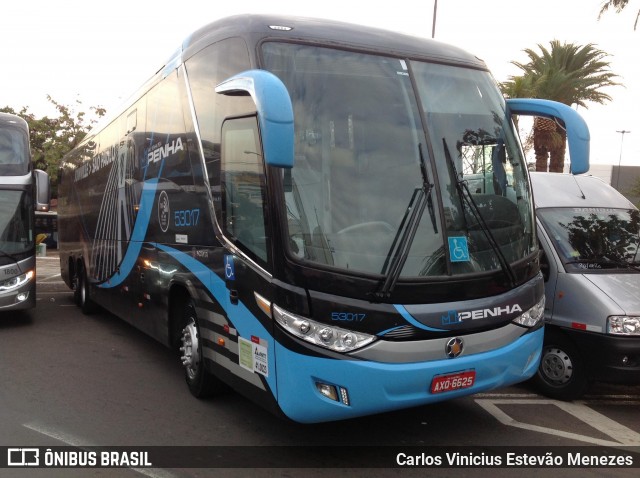 Empresa de Ônibus Nossa Senhora da Penha 53017 na cidade de Brasil, por Carlos Vinicius Estevão Menezes. ID da foto: 6087321.