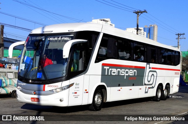 Transpen Transporte Coletivo e Encomendas 38030 na cidade de São Paulo, São Paulo, Brasil, por Felipe Navas Geraldo Moura . ID da foto: 6088991.