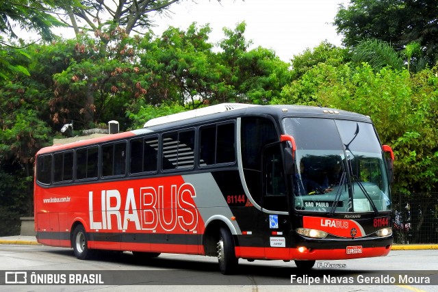Lirabus 81144 na cidade de São Paulo, São Paulo, Brasil, por Felipe Navas Geraldo Moura . Número da foto: #6088961.