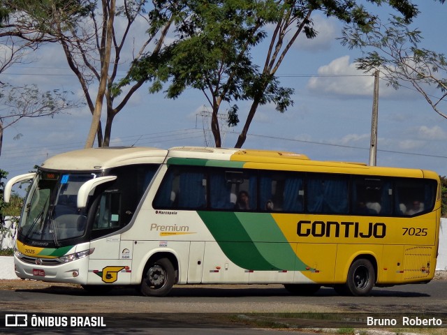 Empresa Gontijo de Transportes 7025 na cidade de Teresina, Piauí, Brasil, por Bruno  Roberto. ID da foto: 6088963.