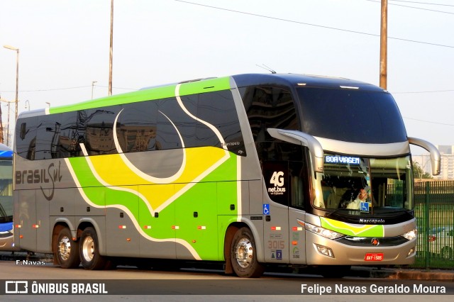 Brasil Sul Linhas Rodoviárias 3015 na cidade de São Paulo, São Paulo, Brasil, por Felipe Navas Geraldo Moura . Número da foto: #6089064.