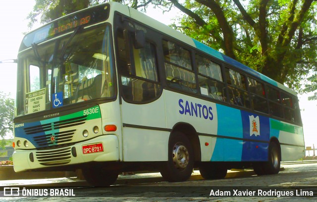 Viação Piracicabana Santos 5630E na cidade de Santos, São Paulo, Brasil, por Adam Xavier Rodrigues Lima. Número da foto: #6088327.