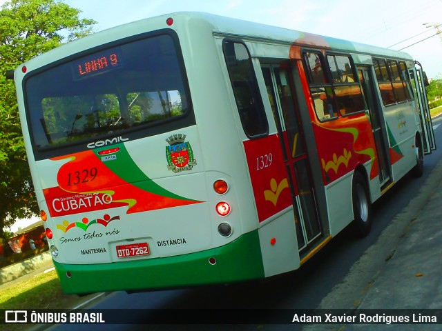 Viação Bom Jesus > VTL - Viação Trans Líder 1329 na cidade de Cubatão, São Paulo, Brasil, por Adam Xavier Rodrigues Lima. ID da foto: 6088333.