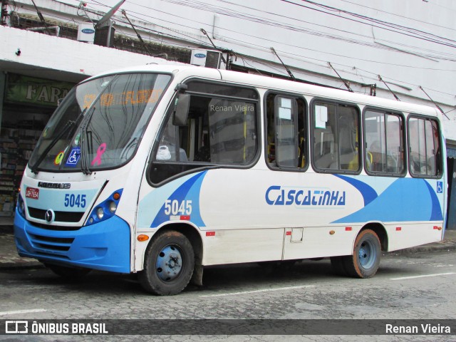 Viação Cascatinha 5045 na cidade de Petrópolis, Rio de Janeiro, Brasil, por Renan Vieira. Número da foto: #6088891.