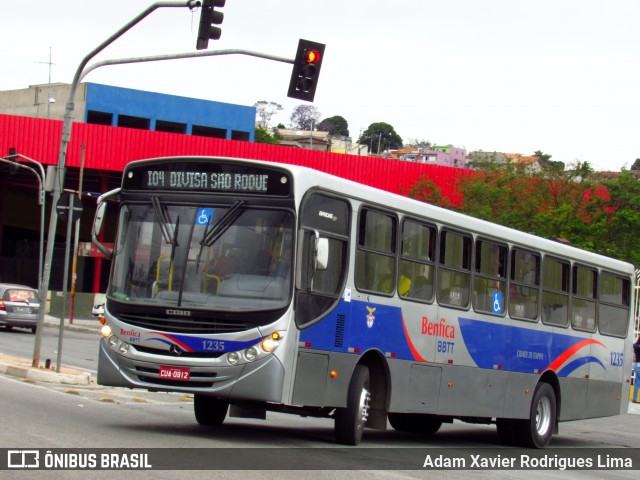 BBTT - Benfica Barueri Transporte e Turismo 1235 na cidade de Itapevi, São Paulo, Brasil, por Adam Xavier Rodrigues Lima. Número da foto: #6089806.
