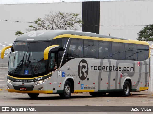 RodeRotas - Rotas de Viação do Triângulo 7314 na cidade de Goiânia, Goiás, Brasil, por João Victor. ID da foto: 6090058.