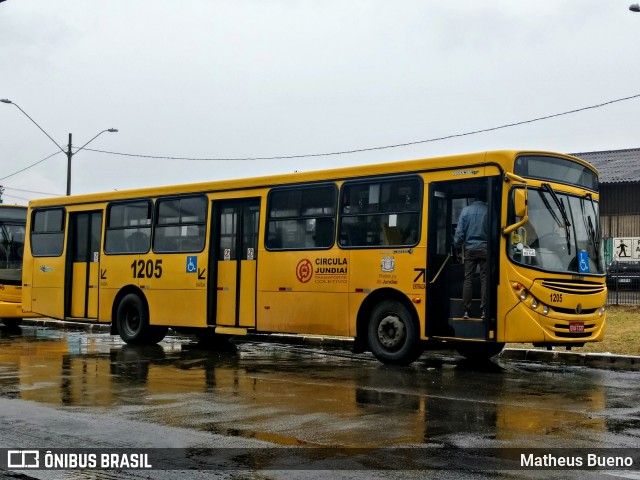 Viação Leme 1205 na cidade de Jundiaí, São Paulo, Brasil, por Matheus Bueno. ID da foto: 6089854.