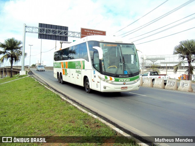 Cia. São Geraldo de Viação 21350 na cidade de Vitória, Espírito Santo, Brasil, por Matheus Mendes. ID da foto: 6092409.