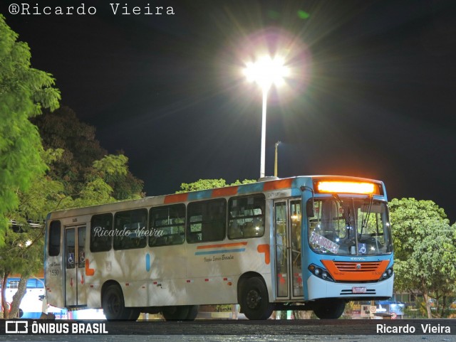 Viação Expresso Planaltina 1530 na cidade de Planaltina, Distrito Federal, Brasil, por Ricardo Vieira. ID da foto: 6090994.