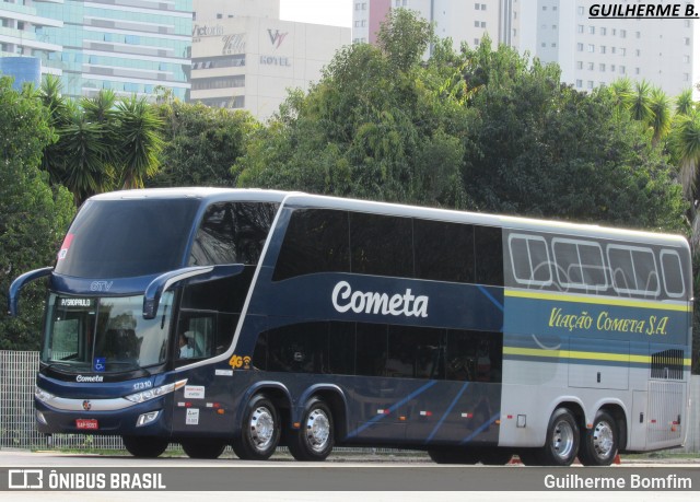 Viação Cometa 17310 na cidade de Curitiba, Paraná, Brasil, por Guilherme Bomfim. ID da foto: 6092063.