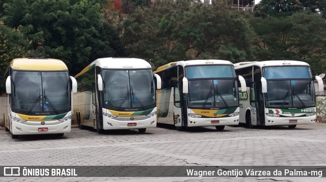 Empresa Gontijo de Transportes 16520 na cidade de Teófilo Otoni, Minas Gerais, Brasil, por Wagner Gontijo Várzea da Palma-mg. Número da foto: #6092590.