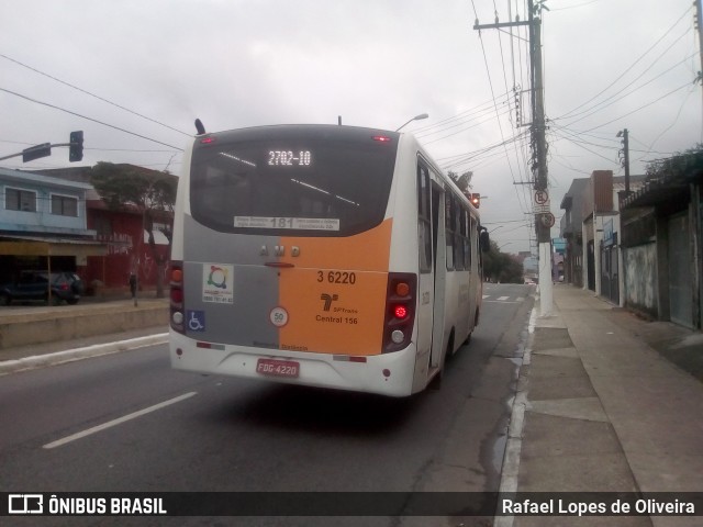 Transunião Transportes 3 6220 na cidade de São Paulo, São Paulo, Brasil, por Rafael Lopes de Oliveira. Número da foto: #6091754.