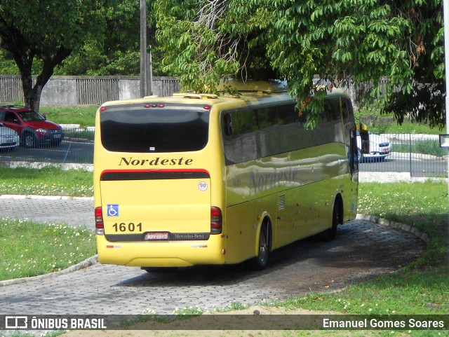 Viação Nordeste 1601 na cidade de João Pessoa, Paraíba, Brasil, por Emanuel Gomes Soares. Número da foto: #6091132.
