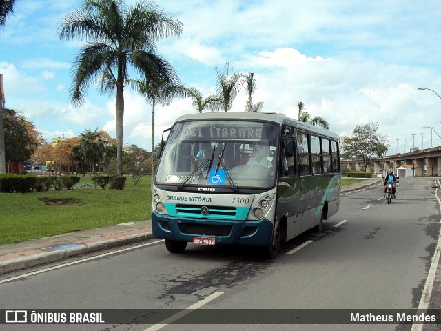 Viação Grande Vitória 7300 na cidade de Vitória, Espírito Santo, Brasil, por Matheus Mendes. ID da foto: 6092390.