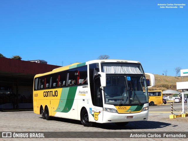 Empresa Gontijo de Transportes 12225 na cidade de João Monlevade, Minas Gerais, Brasil, por Antonio Carlos Fernandes. ID da foto: 6093083.