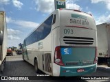 Santa Fé Transportes 093 na cidade de Araxá, Minas Gerais, Brasil, por Vicente de Paulo Alves. ID da foto: :id.