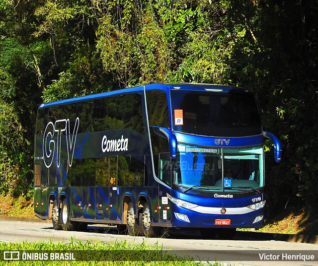 Viação Cometa 17319 na cidade de Petrópolis, Rio de Janeiro, Brasil, por Victor Henrique. Número da foto: #6096297.