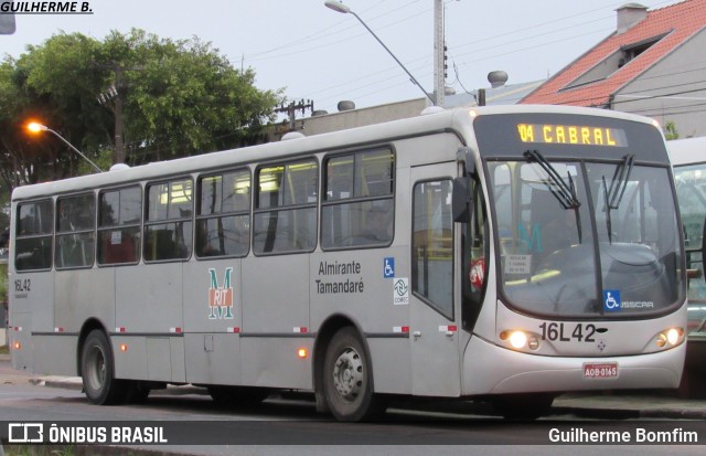 Viação Tamandaré 16L42 na cidade de Curitiba, Paraná, Brasil, por Guilherme Bomfim. Número da foto: #6095965.