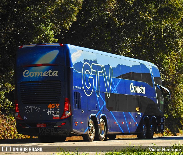 Viação Cometa 17319 na cidade de Petrópolis, Rio de Janeiro, Brasil, por Victor Henrique. Número da foto: #6096300.