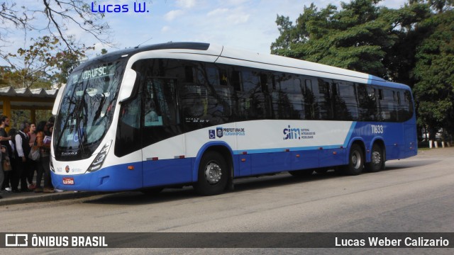 Canasvieiras Transportes 11633 na cidade de Florianópolis, Santa Catarina, Brasil, por Lucas Weber Calizario. Número da foto: #6095507.