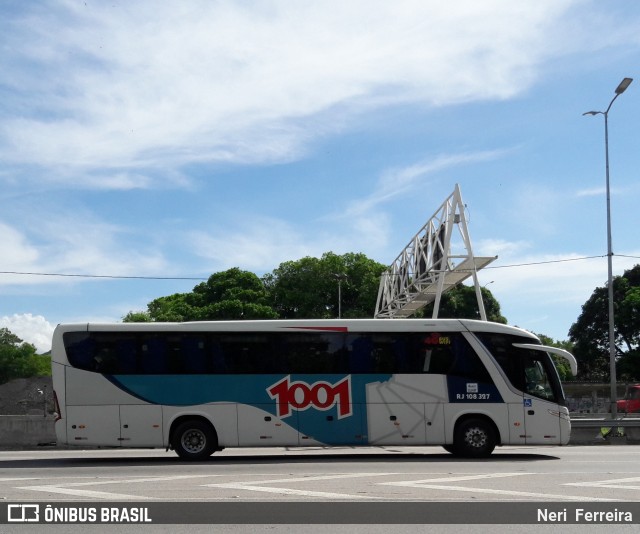 Auto Viação 1001 RJ 108.327 na cidade de Niterói, Rio de Janeiro, Brasil, por Neri  Ferreira. Número da foto: #6094821.