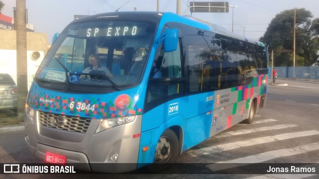 Viação Paratodos > São Jorge > Metropolitana São Paulo > Mobibrasil 6 3844 na cidade de São Paulo, São Paulo, Brasil, por Jonas Ramos. ID da foto: 6096095.