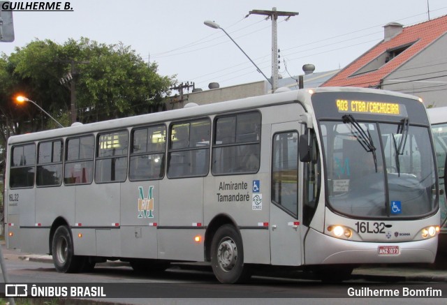 Viação Tamandaré 16L32 na cidade de Curitiba, Paraná, Brasil, por Guilherme Bomfim. ID da foto: 6095968.