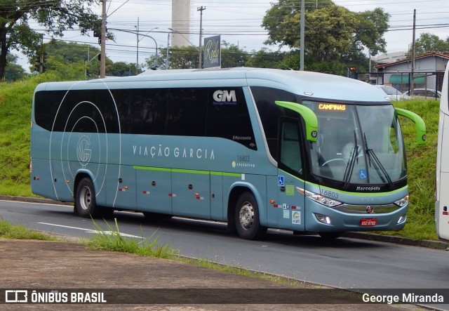 Viação Garcia 16803 na cidade de Campinas, São Paulo, Brasil, por George Miranda. ID da foto: 6136232.