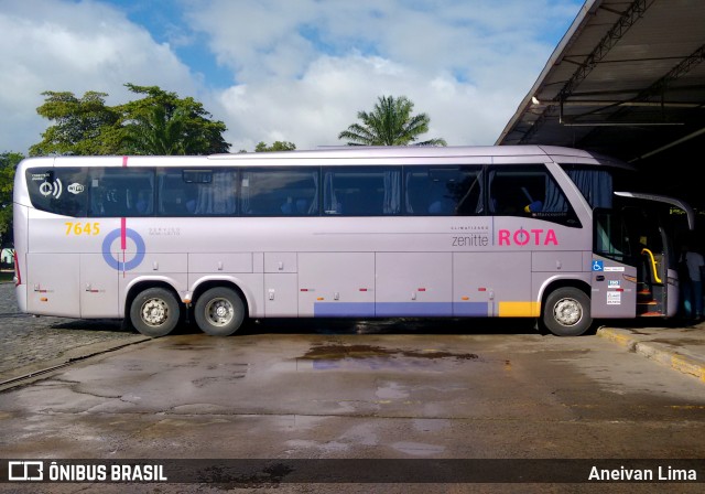 Rota Transportes Rodoviários 7645 na cidade de Itabuna, Bahia, Brasil, por Aneivan Lima. Número da foto: #6137094.