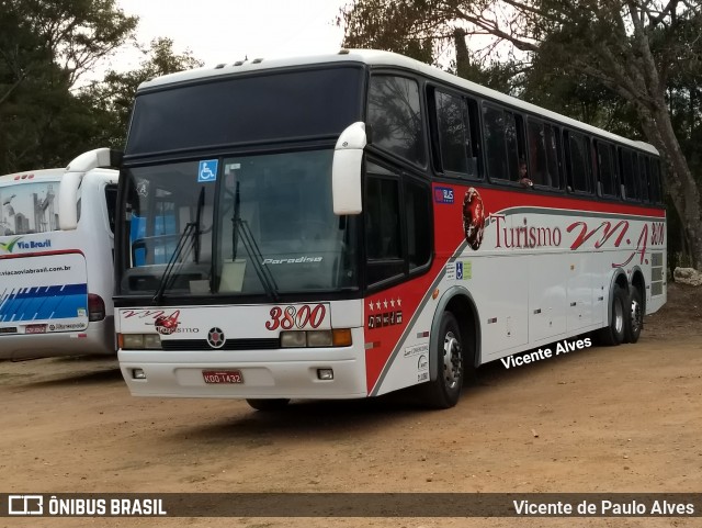 MA Turismo 3800 na cidade de Tiradentes, Minas Gerais, Brasil, por Vicente de Paulo Alves. ID da foto: 6136582.