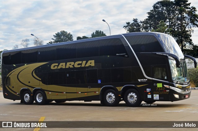 Viação Garcia 7347 na cidade de Maringá, Paraná, Brasil, por José Melo. Número da foto: #6136805.
