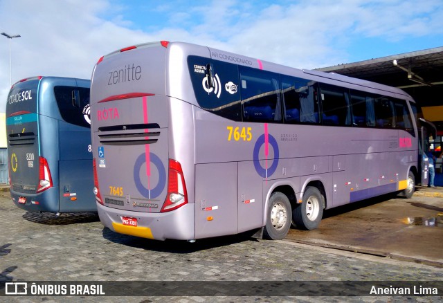 Rota Transportes Rodoviários 7645 na cidade de Itabuna, Bahia, Brasil, por Aneivan Lima. Número da foto: #6136835.