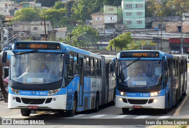 Viação Cidade Dutra 6 1847 na cidade de São Paulo, São Paulo, Brasil, por Ivan da Silva Lopes. Número da foto: #6136816.