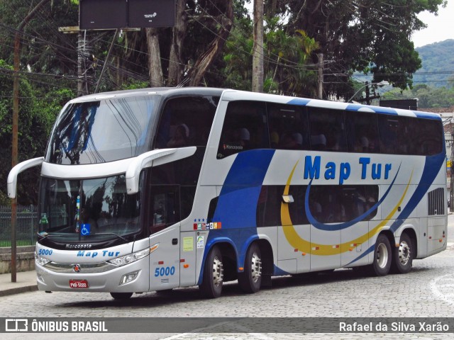 Map Tur 5000 na cidade de Petrópolis, Rio de Janeiro, Brasil, por Rafael da Silva Xarão. Número da foto: #6137614.