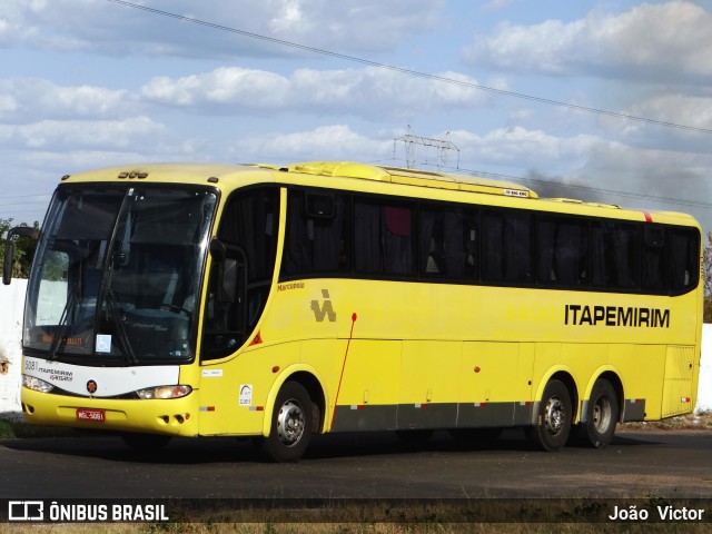 Viação Itapemirim 5081 na cidade de Teresina, Piauí, Brasil, por João Victor. Número da foto: #6137259.