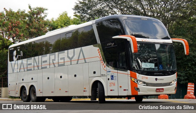 ViaEnergya 2714 na cidade de São Paulo, São Paulo, Brasil, por Cristiano Soares da Silva. ID da foto: 6154667.