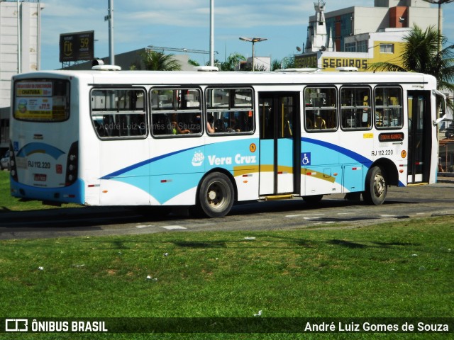 Auto Viação Vera Cruz - Belford Roxo RJ 112.220 na cidade de Nova Iguaçu, Rio de Janeiro, Brasil, por André Luiz Gomes de Souza. Número da foto: #6154224.