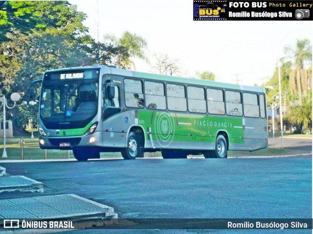 Viação Garcia 8435 na cidade de Rolândia, Paraná, Brasil, por Romílio Busólogo Silva . ID da foto: 6154625.