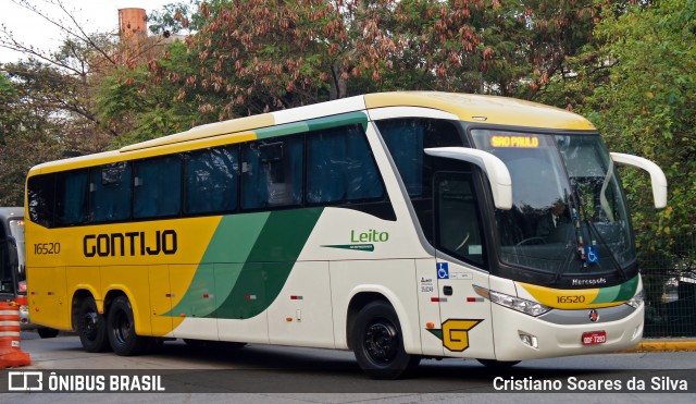 Empresa Gontijo de Transportes 16520 na cidade de São Paulo, São Paulo, Brasil, por Cristiano Soares da Silva. Número da foto: #6154721.