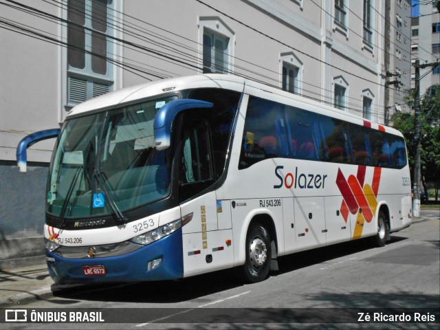 Solazer Transportes e Turismo RJ 543.206 na cidade de Petrópolis, Rio de Janeiro, Brasil, por Zé Ricardo Reis. Número da foto: #6154212.