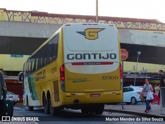 Empresa Gontijo de Transportes 12300 na cidade de Belo Horizonte, Minas Gerais, Brasil, por Marlon Mendes da Silva Souza. Número da foto: #6153931.